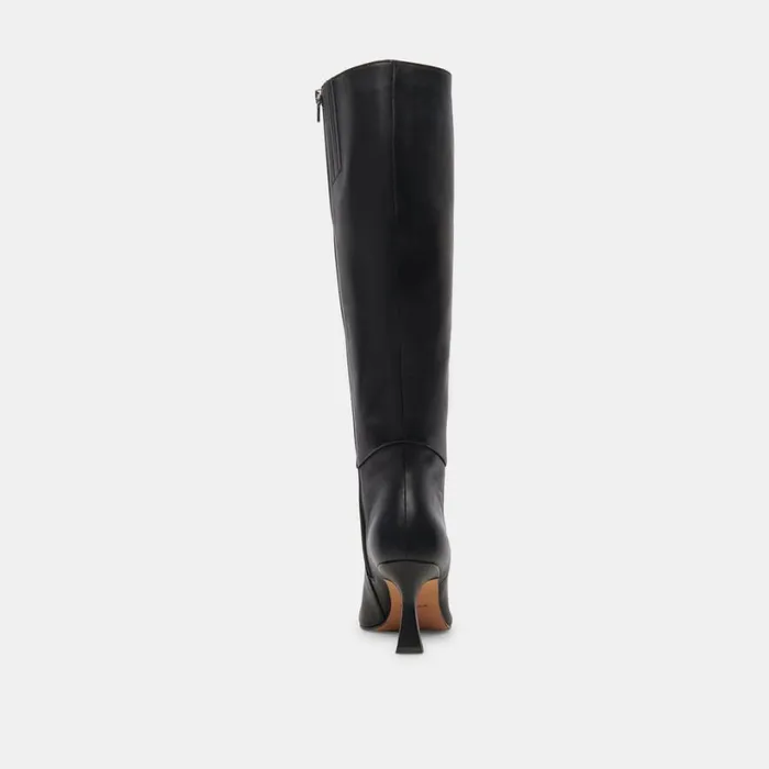 Gyra Boots Black Leather Women Dolce Vita Boots and Booties