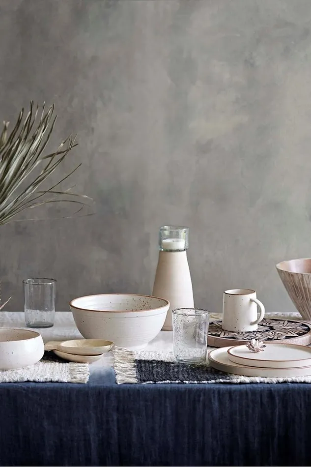 Home French Connection Home Accessories Shoreline Salad Bowl Natural