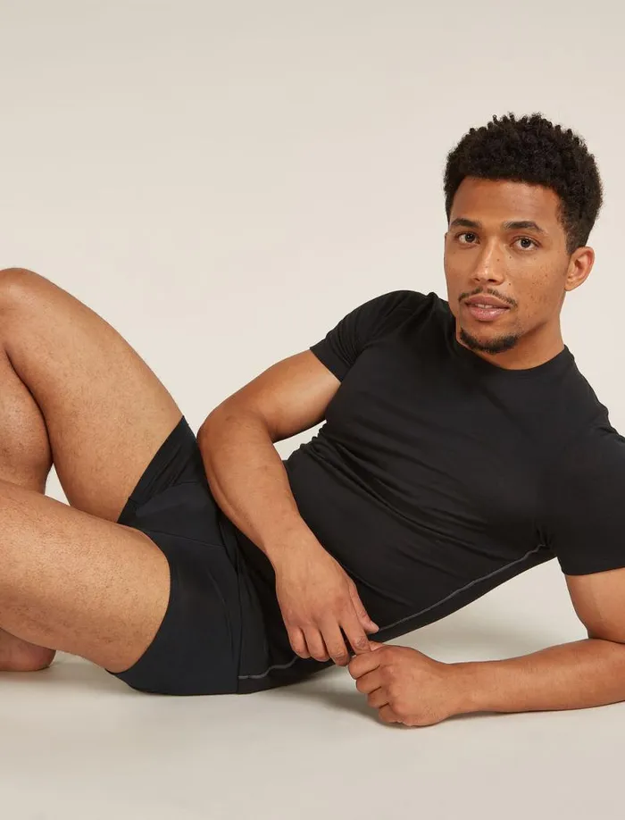 Icebreaker Merino Blend 125 CoolLite Anatomica Trunks Black Men039s Underwear Icebreaker Merino Blend 125 CoolLite Anatomica Trunks Black Men039s Underwear