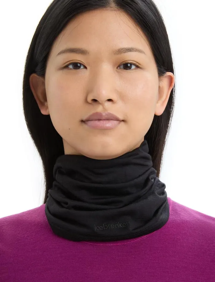 Icebreaker Unisex CoolLite Merino Blend Flexi Chute Black Men039sWomen039s Hats and Neckwear Icebreaker Unisex CoolLite Merino Blend Flexi Chute Black Men039sWomen039s Hats and Neckwear