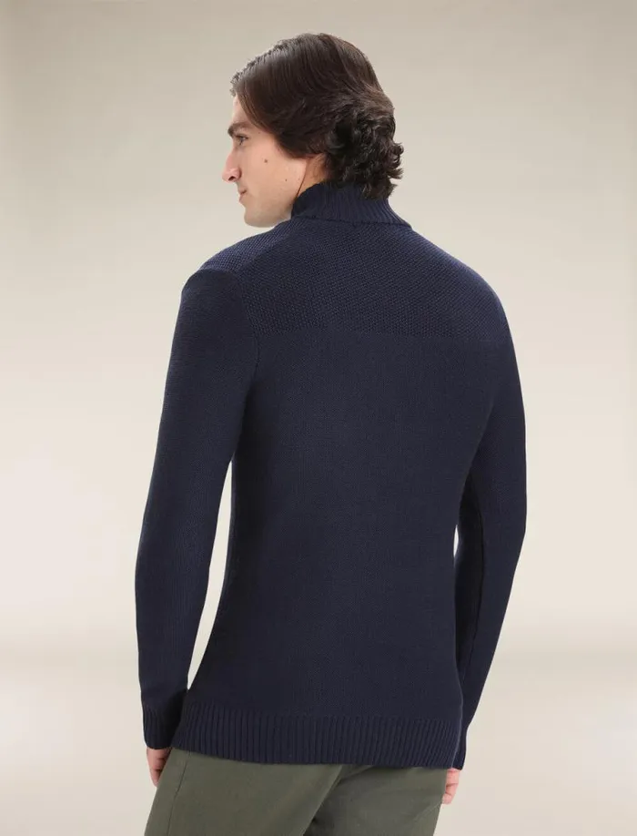 Icebreaker Waypoint Long Sleeve Half Zip Sweater Midnight Navy Men039s Sweaters and Hoodies Icebreaker Waypoint Long Sleeve Half Zip Sweater Midnight Navy Men039s Sweaters and Hoodies