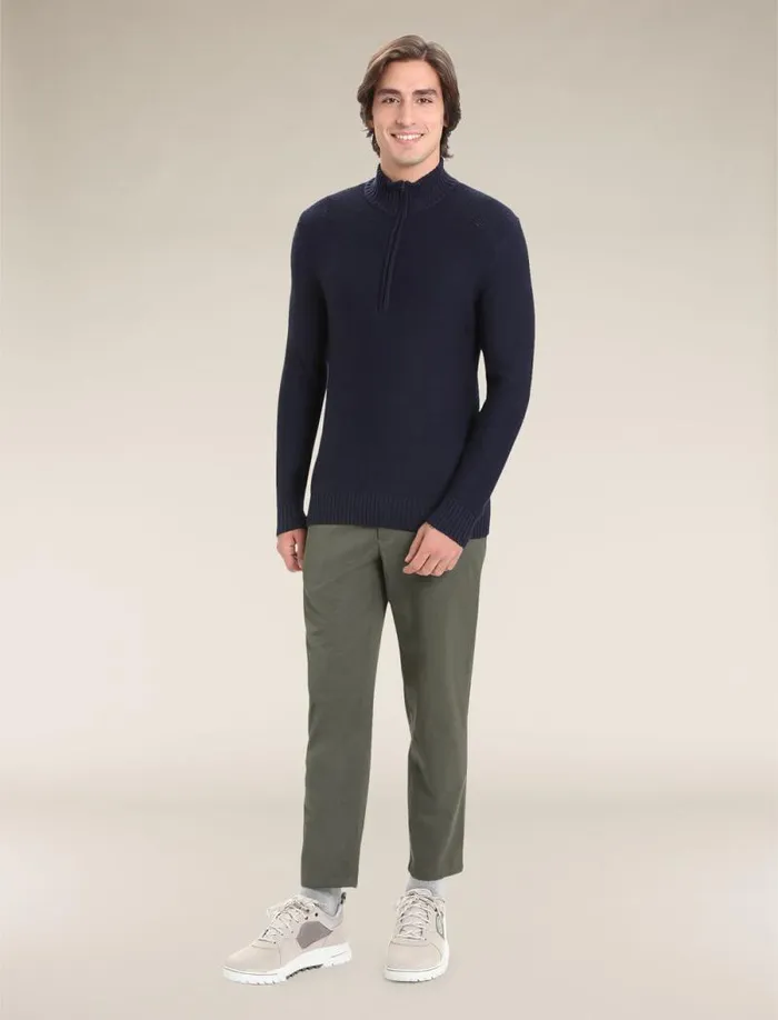 Icebreaker Waypoint Long Sleeve Half Zip Sweater Midnight Navy Men039s Sweaters and Hoodies Icebreaker Waypoint Long Sleeve Half Zip Sweater Midnight Navy Men039s Sweaters and Hoodies
