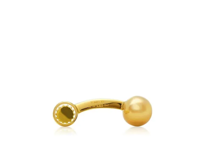 Jewelry Men TOM FORD STRIPED T CUFFLINKS Gold