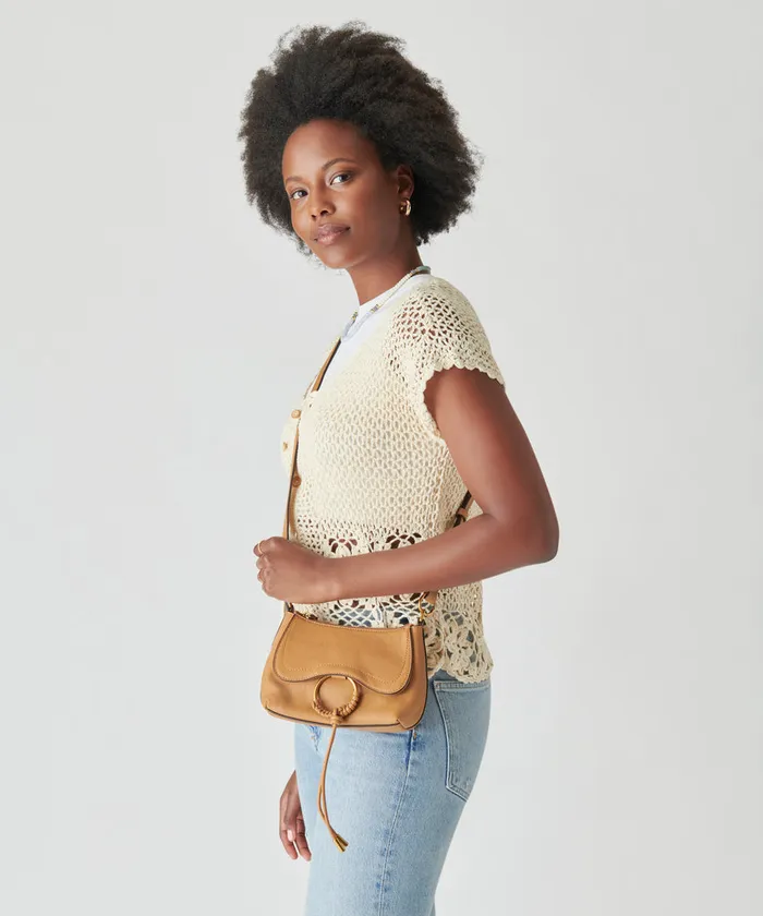 Jolene Crossbody Whiskey Leather Women Dolce Vita Handbags