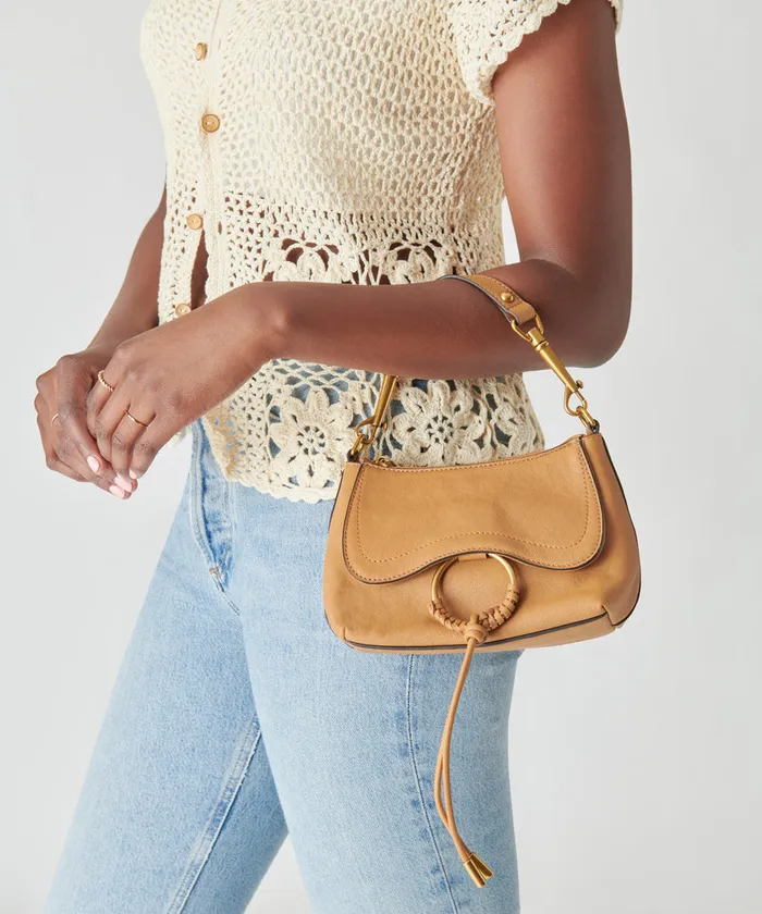 Jolene Crossbody Whiskey Leather Women Dolce Vita Handbags