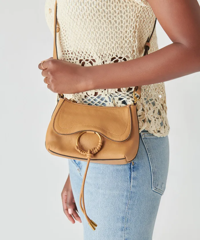 Jolene Crossbody Whiskey Leather Women Dolce Vita Handbags