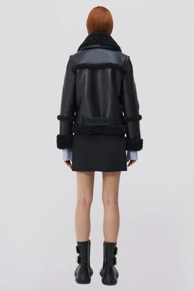 Jonathan Simkhai Charleston Jacket Black Women Jackets and Coats