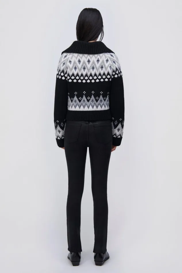 Jonathan Simkhai River Denim Coated Black Women Denim