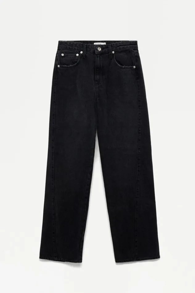 Jonathan Simkhai River Denim Coated Black Women Denim
