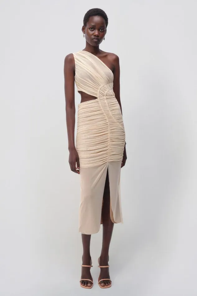 Jonathan Simkhai Seraiah Dress Thorn Women Dresses and Jumpsuits