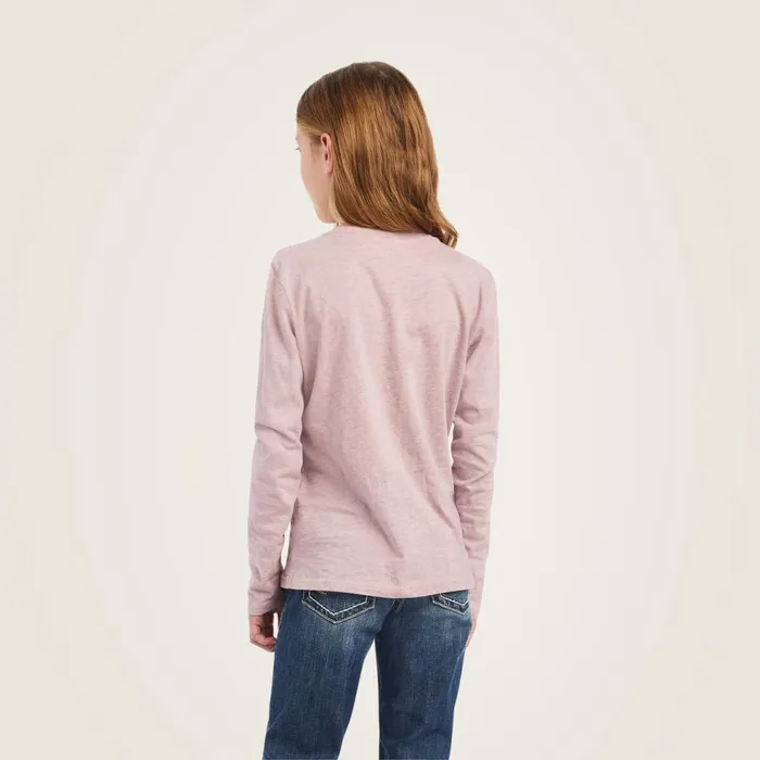 Kids REAL Dreamin Mood Shirt Nostalgia Rose Ariat TShirts and Polos Kids REAL Dreamin Mood Shirt Nostalgia Rose Ariat TShirts and Polos