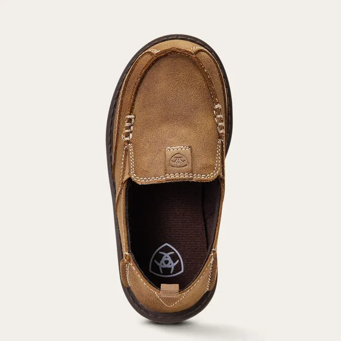 Kids Toddler Lil039 Stompers Buckskin Cruiser Tan Ariat Toddler Footwear
