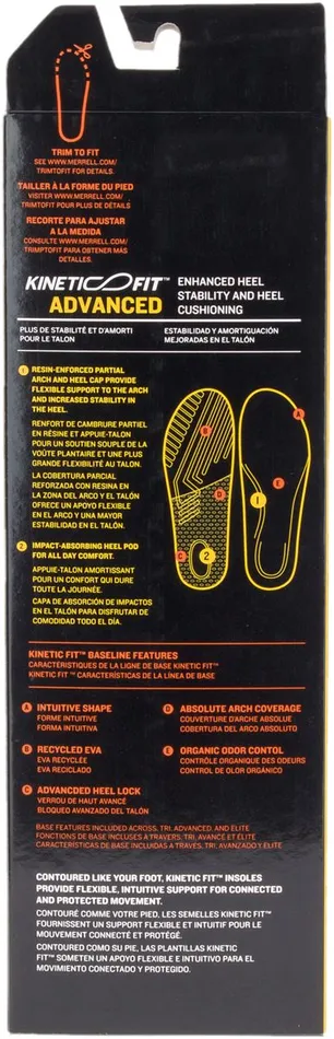 Kinetic Fit Advanced Footbed Wool Women Merrell Shoe Care