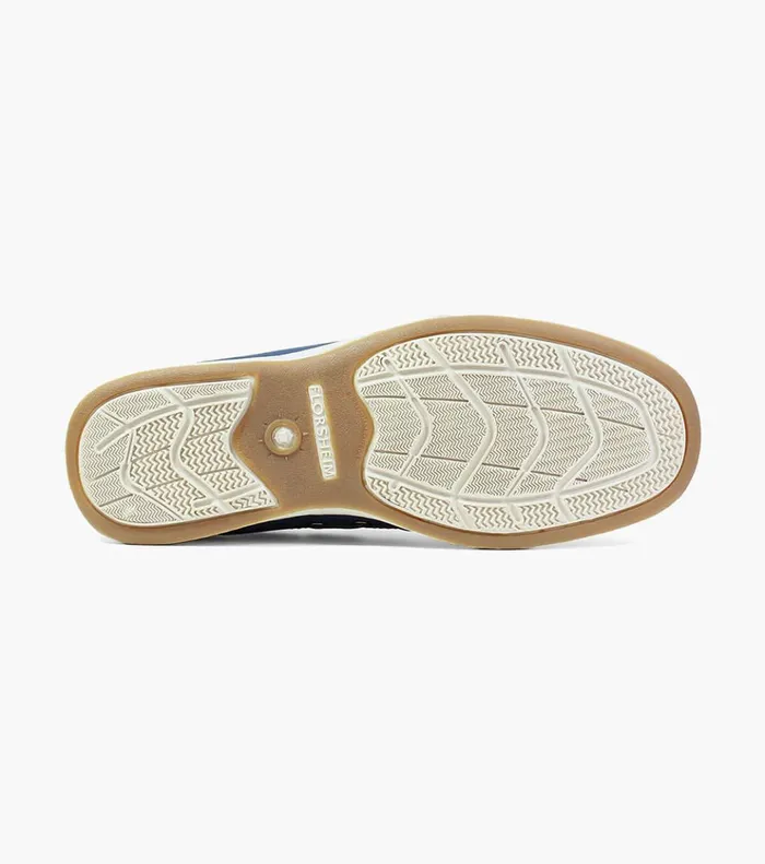 Lakeside Moc Toe Slip On Indigo Men Florsheim Casual Shoes
