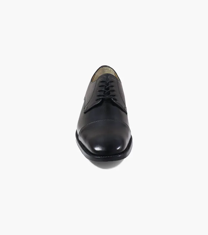 Lawrence Cap Toe Oxford Black Men Florsheim Dress Shoes