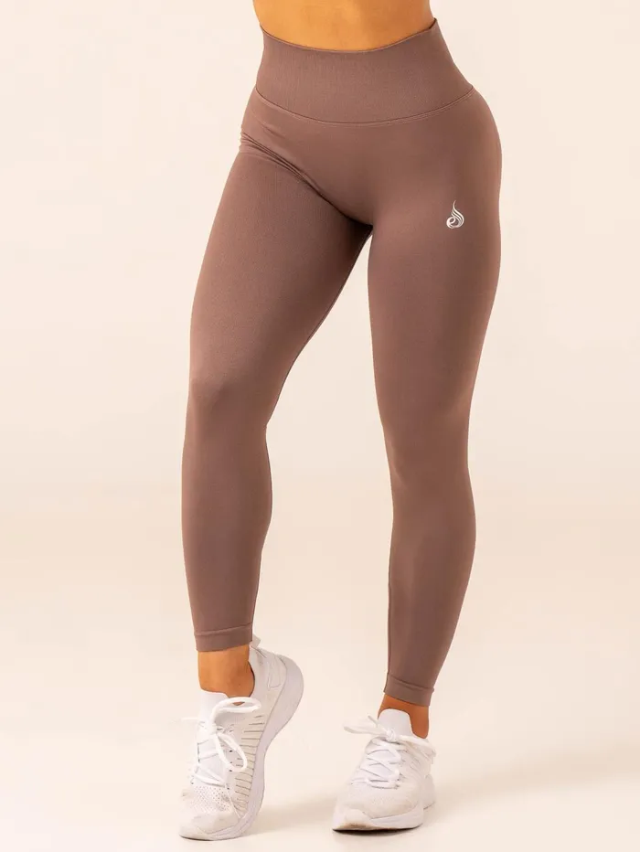 Lift BBL Scrunch Seamless Leggings 8211 Deep Taupe Women Ryderwear Leggings