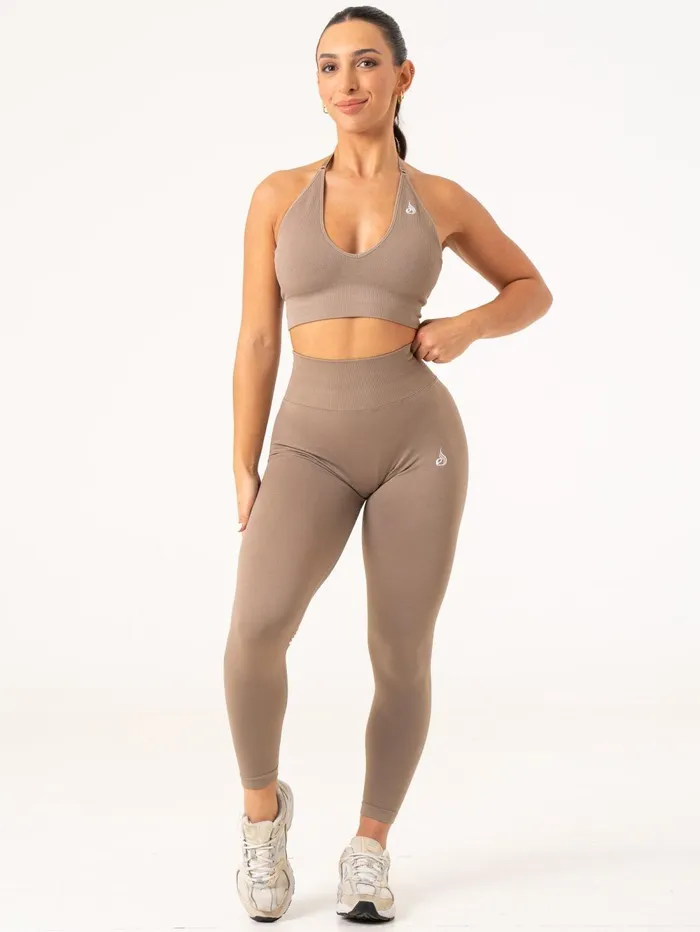 Lift BBL Scrunch Seamless Leggings 8211 Taupe Women Ryderwear Leggings