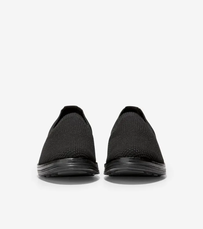 Loafers and Drivers Women Cole Haan riginalGrand Meridian Loafer Black Knitblack
