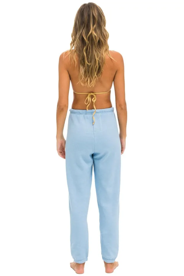 LOGO STITCH SWEATPANTS 8211 ICE Women Aviator Nation Sweatpants