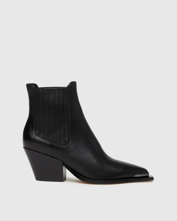 Lyra Boot 8211 Black Leather Women PAIGE Boots