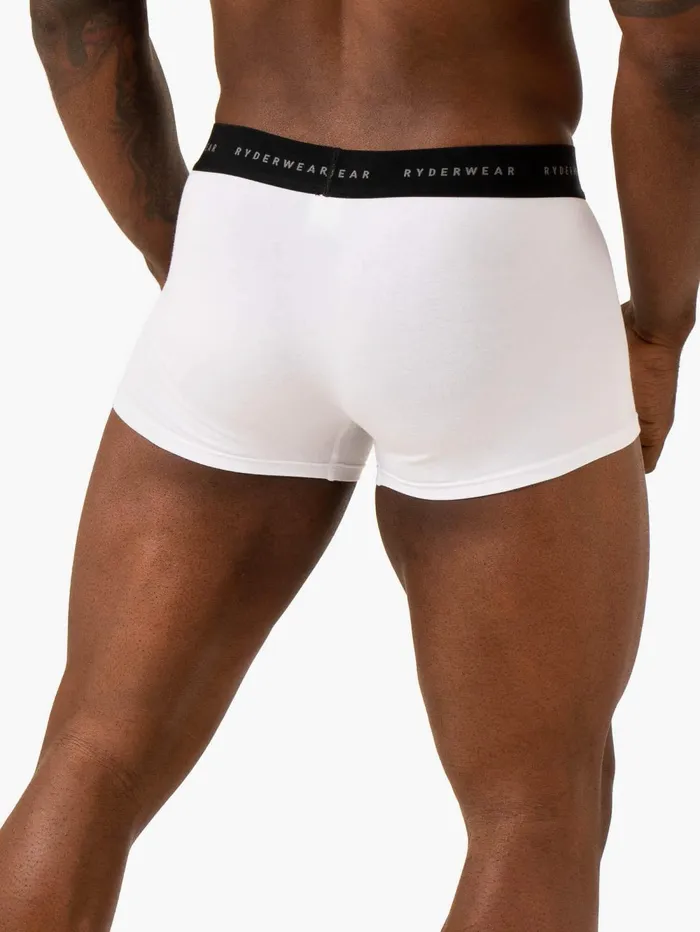 Men039s Boxer Briefs 8211 White Men Ryderwear Underwear
