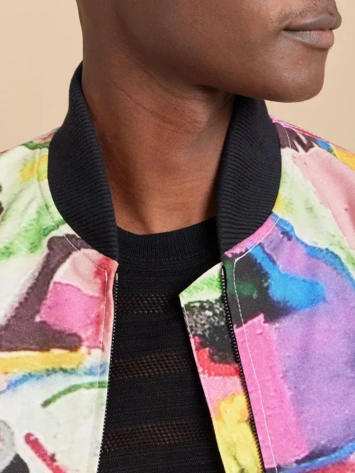 Men Artist039s Collection Agns B Bomber Jacket Artist Bishop
