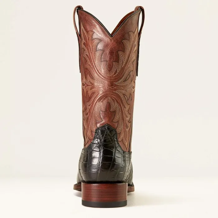 Men Bench Made Stilwell Western Boot Black American Alligatorwhiskey Brown Ariat Western Boots Men Bench Made Stilwell Western Boot Black American Alligatorwhiskey Brown Ariat Western Boots
