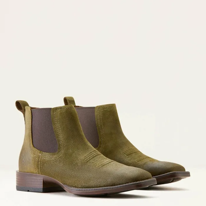 Men Booker Ultra Western Boot Olive Suede Ariat Western Boots Men Booker Ultra Western Boot Olive Suede Ariat Western Boots