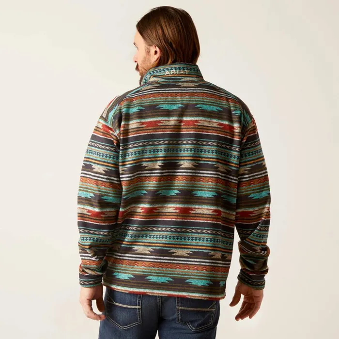 Men Caldwell 14 Zip Sweater Biscay Bay Serape Ariat Sweatshirts and Hoodies Men Caldwell 14 Zip Sweater Biscay Bay Serape Ariat Sweatshirts and Hoodies