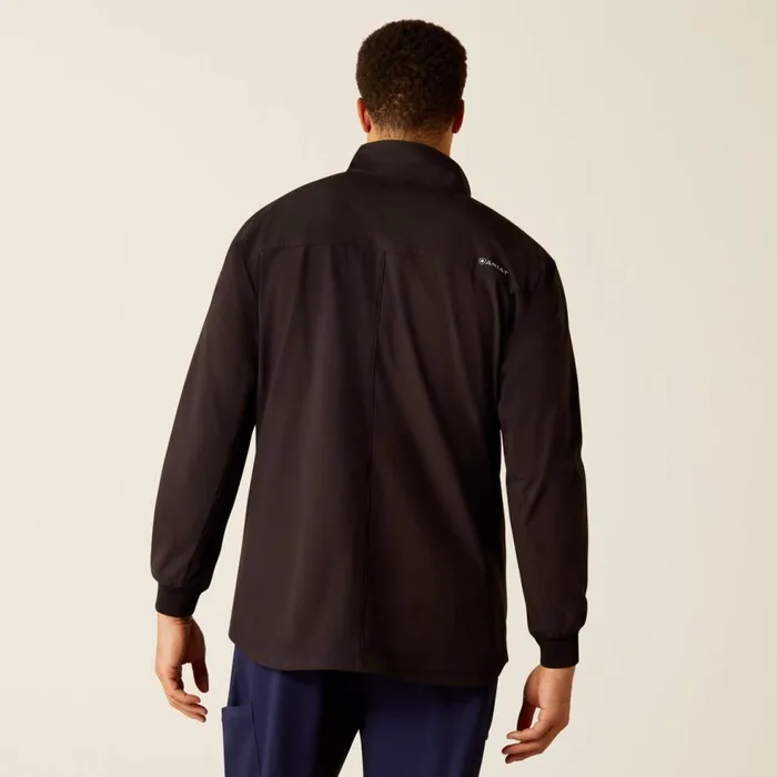 Men Conrad Utility Scrub Jacket Black Ariat Scrubs Men Conrad Utility Scrub Jacket Black Ariat Scrubs