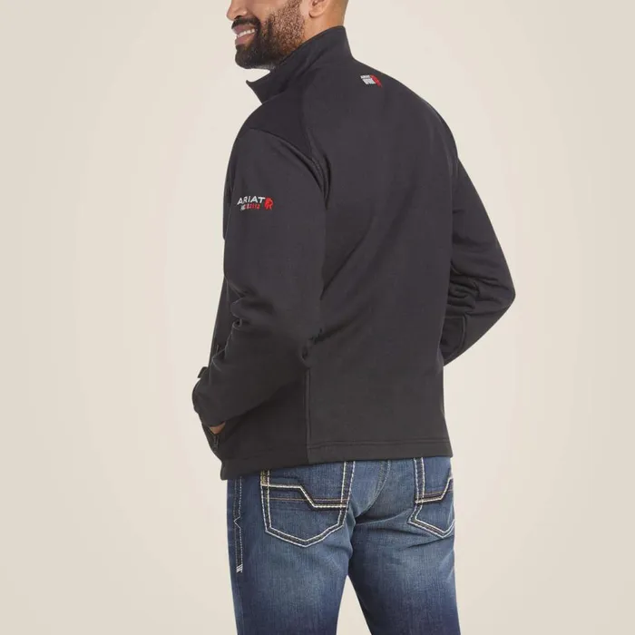 Men FR Polartec Platform Jacket Black Ariat Workwear