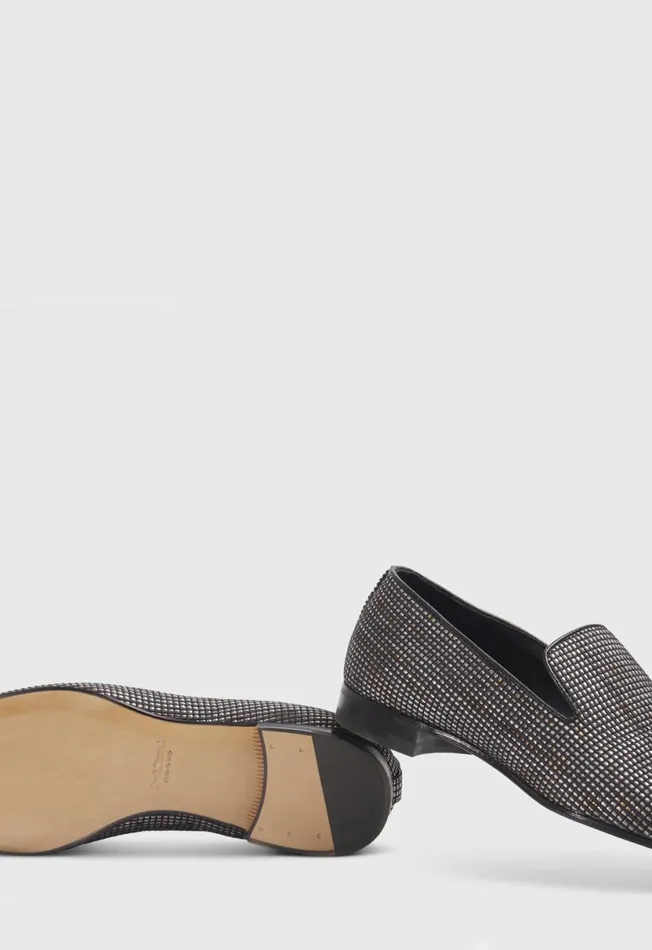 Men Harrier Metallic Formal SlipOn Black Paul Stuart Evening Men Harrier Metallic Formal SlipOn Black Paul Stuart Evening