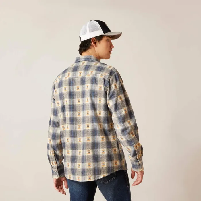 Men Hiro Retro Fit Shirt Vaporous Gray Ariat Button Down Shirts Men Hiro Retro Fit Shirt Vaporous Gray Ariat Button Down Shirts