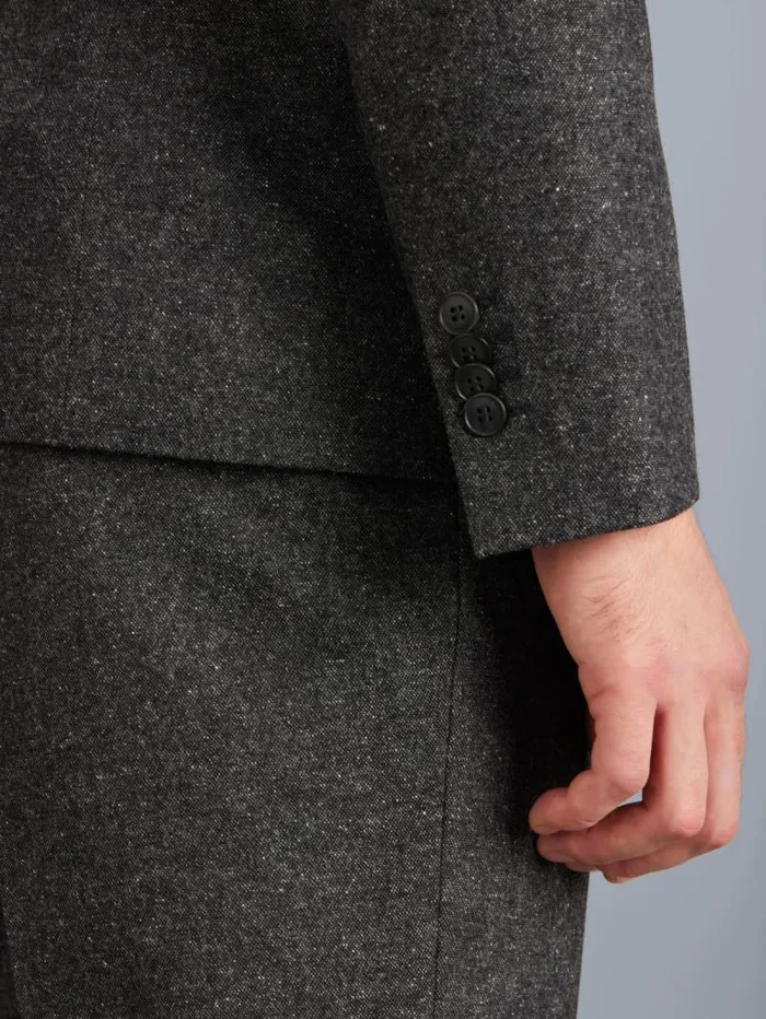Men Jackets and Coats Agns B Grey Tweed Domino Jacket Men Jackets and Coats Agns B Grey Tweed Domino Jacket
