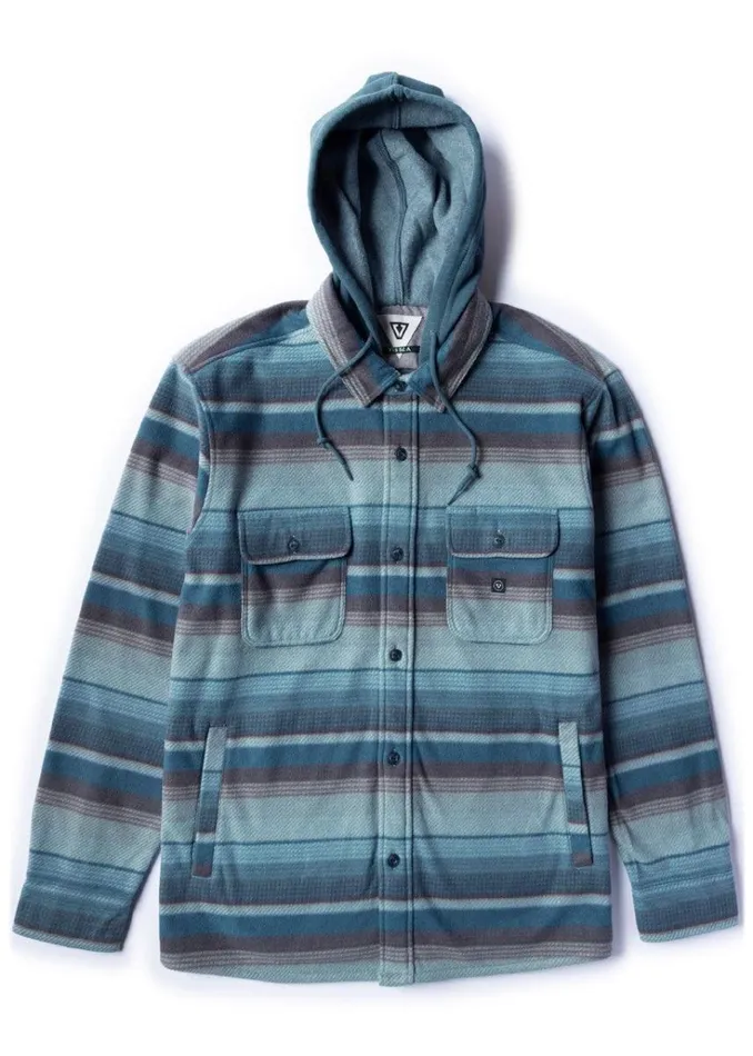 Men Jackets Vissla EcoZy Shirt Jacket Sea Water