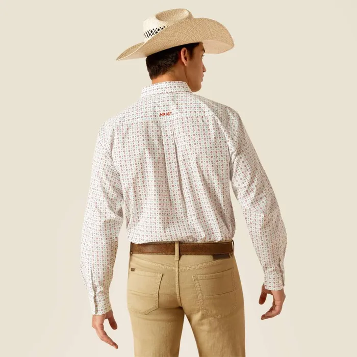 Men Kade Classic Fit Shirt White Ariat Button Down Shirts Men Kade Classic Fit Shirt White Ariat Button Down Shirts