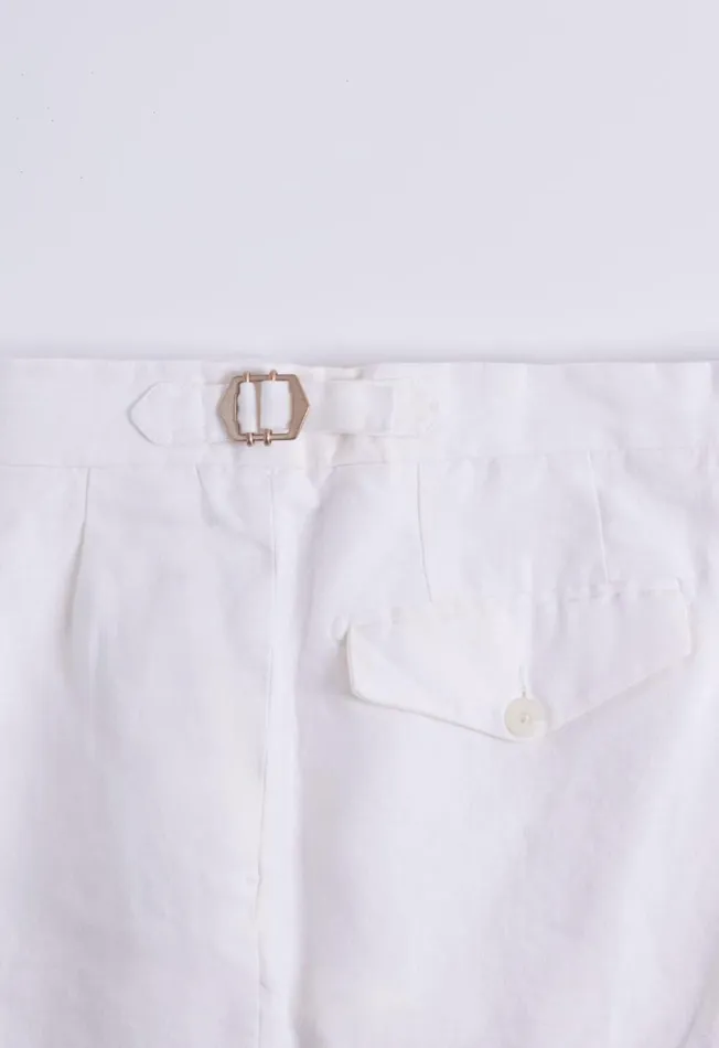 Men Linen Washed Pleated Front Trouser Sand Paul Stuart Pants Men Linen Washed Pleated Front Trouser Sand Paul Stuart Pants