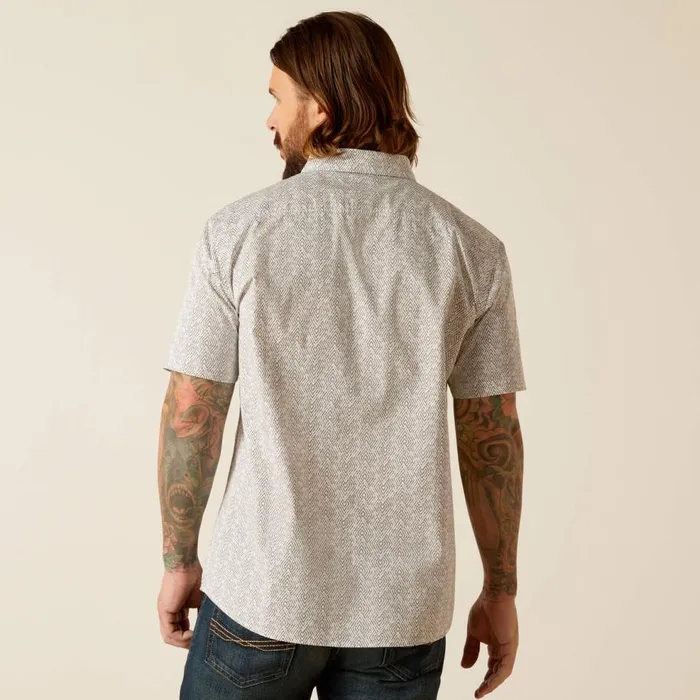 Men Morgan Stretch Modern Fit Shirt White Ariat Button Down Shirts Men Morgan Stretch Modern Fit Shirt White Ariat Button Down Shirts