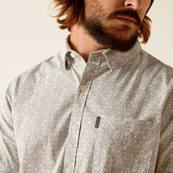 Men Morgan Stretch Modern Fit Shirt White Ariat Button Down Shirts Men Morgan Stretch Modern Fit Shirt White Ariat Button Down Shirts