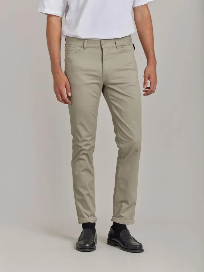 Men Pants Agns B Beige Cotton Iggy Slim Jeans