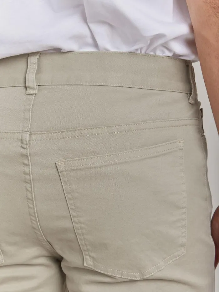 Men Pants Agns B Beige Cotton Iggy Slim Jeans