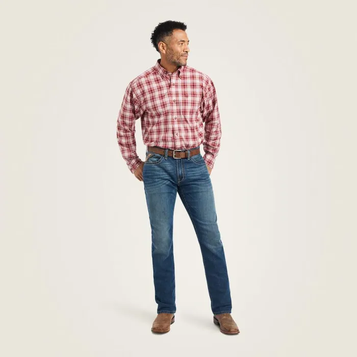 Men Pro Series Keegan Stretch Classic Fit Shirt Samba Ariat Button Down Shirts