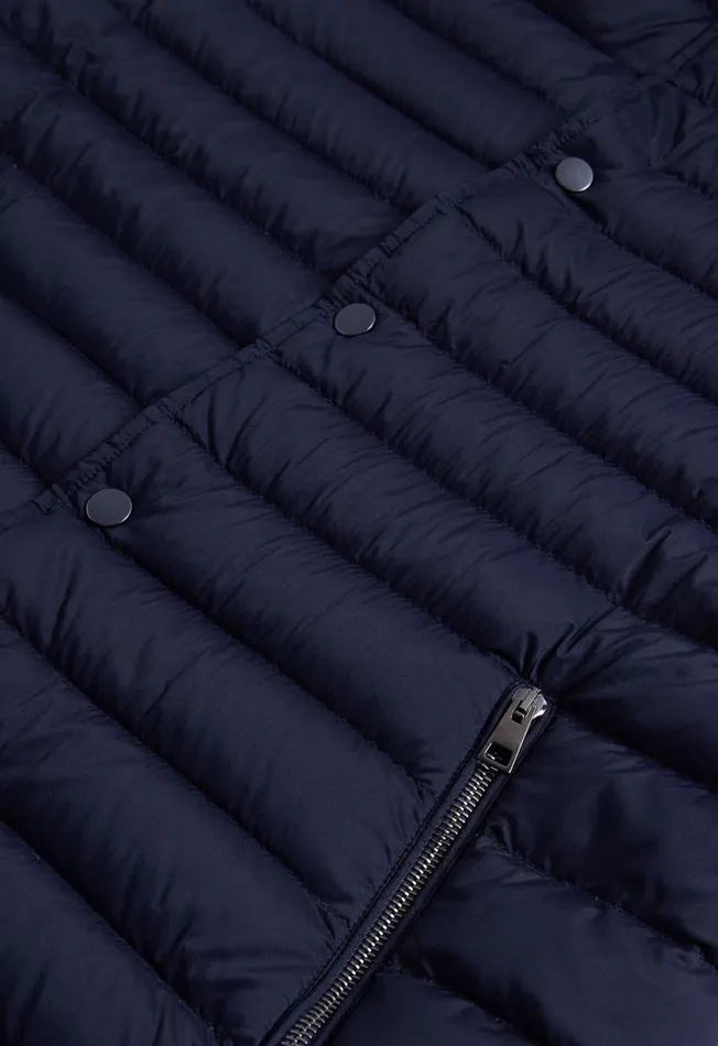 Men Quilted Nylon Vest Navy Paul Stuart Outerwear Men Quilted Nylon Vest Navy Paul Stuart Outerwear