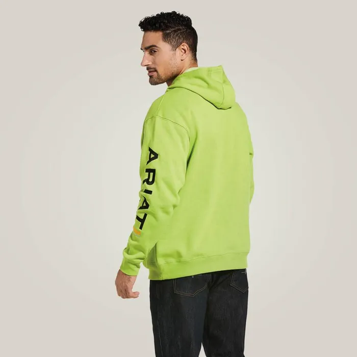 Men Rebar Graphic Hoodie Lime Heatherblack Ariat Sweatshirts and Hoodies Men Rebar Graphic Hoodie Lime Heatherblack Ariat Sweatshirts and Hoodies