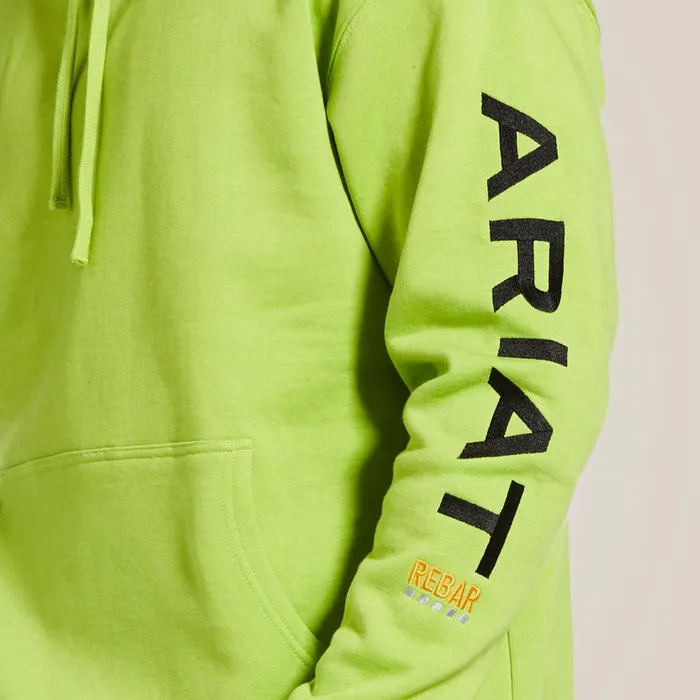 Men Rebar Graphic Hoodie Lime Heatherblack Ariat Sweatshirts and Hoodies Men Rebar Graphic Hoodie Lime Heatherblack Ariat Sweatshirts and Hoodies