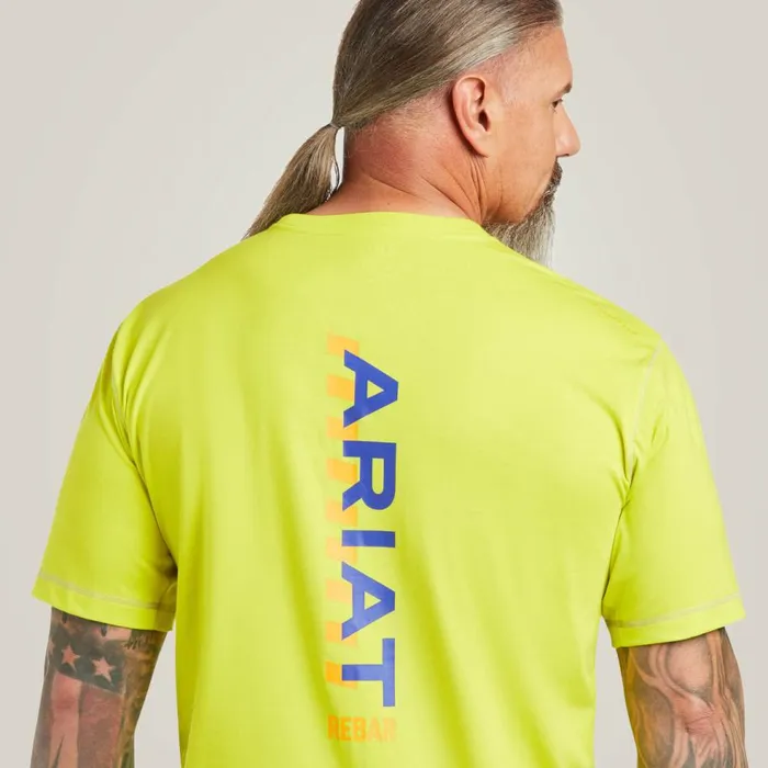 Men Rebar Workman Logo TShirt Sulphur Spring Ariat TShirts and Polos Men Rebar Workman Logo TShirt Sulphur Spring Ariat TShirts and Polos