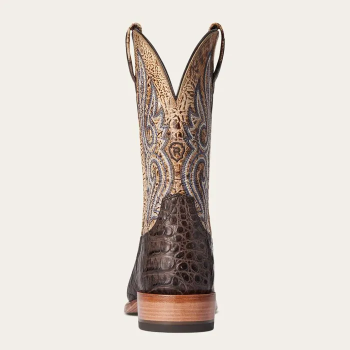 Men Relentless Denton Western Boot Chocolate Caiman Belly Ariat Western Boots Men Relentless Denton Western Boot Chocolate Caiman Belly Ariat Western Boots