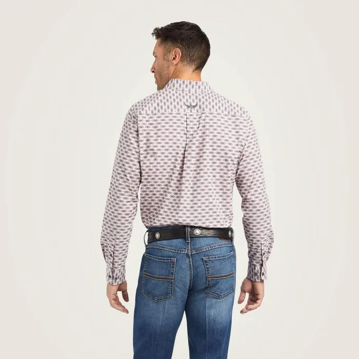 Men Relentless Superior Stretch Classic Fit Shirt Mauve Ariat Button Down Shirts Men Relentless Superior Stretch Classic Fit Shirt Mauve Ariat Button Down Shirts