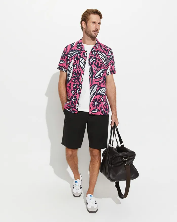 Men Shirts Sportscraft Barwon Regular Shirt Punch