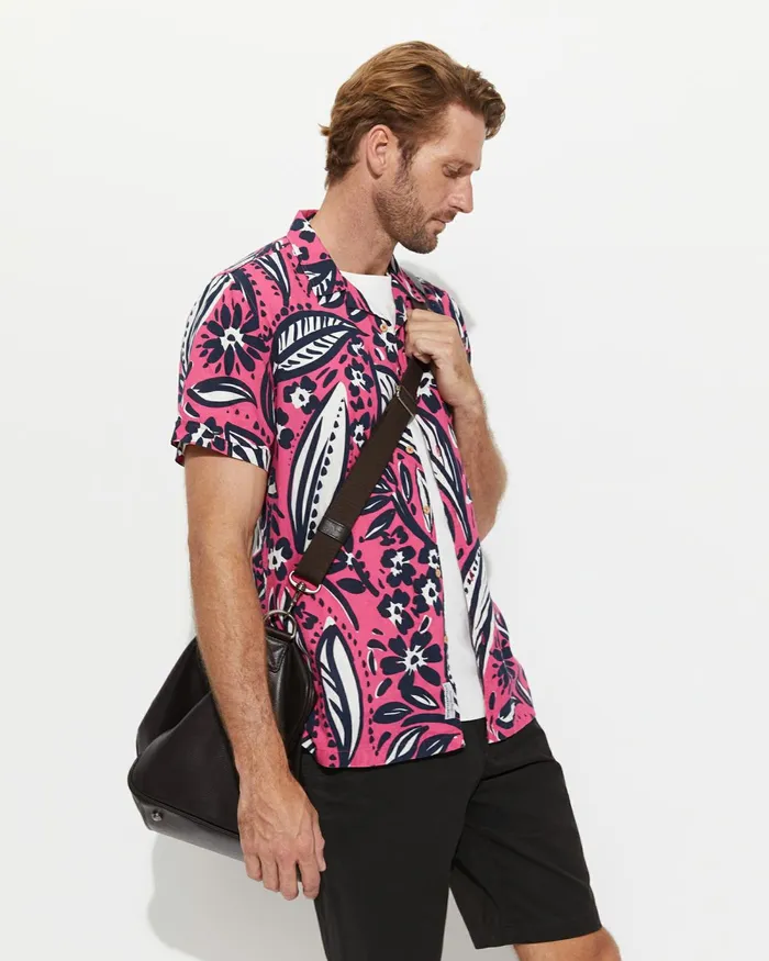Men Shirts Sportscraft Barwon Regular Shirt Punch